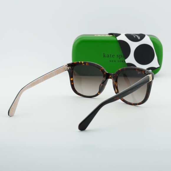 Kate Spade GWENITH/S 0086 HA Square Sunglasses - Havana/Brown